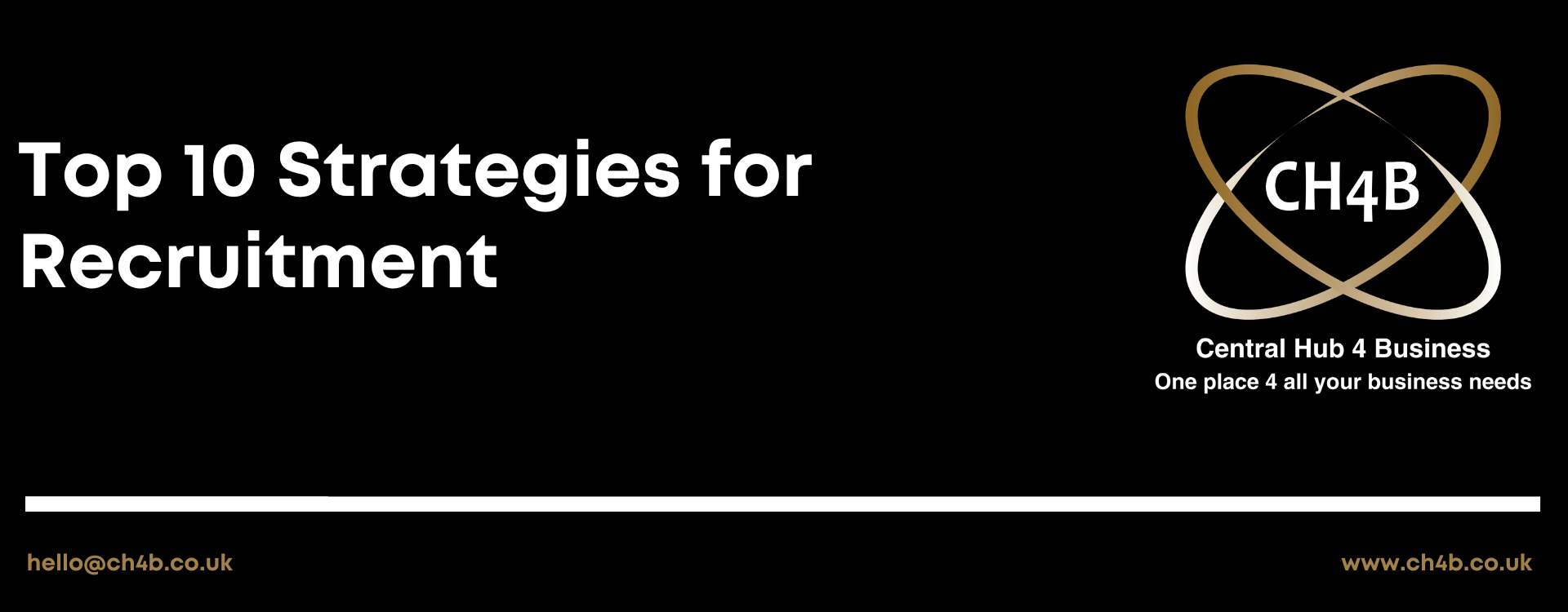 Top 10 Strategies For Successful Recruitment CH4B